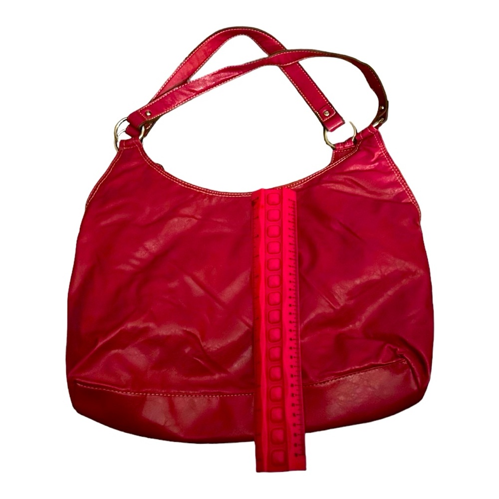Large pinkish red Harve Benard bag in excellent condition. - Picture 3 of 5